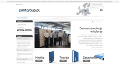 Desktop Screenshot of printgroup.pl