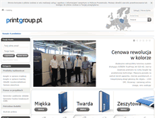 Tablet Screenshot of printgroup.pl